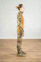 Армійська жіноча форма убакс та штани з наколінниками CoolMax ріп-стоп standart Мультикам Койот (633) , XL - зображення 3