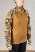 Армійська жіноча форма убакс та штани з наколінниками CoolMax ріп-стоп standart Мультикам Койот (633) , XL - зображення 5