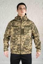 Куртка армейская Горка с капюшоном tactical рип-стоп Пиксель (608) , 3XL - изображение 9