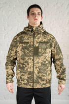 Куртка армейская Горка с капюшоном tactical рип-стоп Пиксель (608) , 3XL - изображение 9