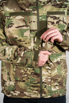 Куртка тактическая Горка с капюшоном рип-стоп tactical Мультикам (607) , 3XL - изображение 6
