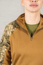 Жіноча армійська форма убакс та штани з наколінниками ріп-стоп CoolMax standart Піксель Койот (636) , L - зображення 7