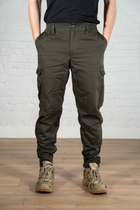 Армійські штани саржа дихаючі з 4 кишенями standart Олива (550) , 3XL - зображення 1