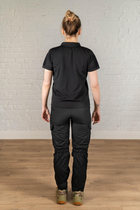 Військова жіноча форма поло та штани CoolMax ріп-стоп standart Чорна (640) , XL - зображення 2