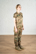 Женская форма военная поло и брюки CoolMax рип-стоп standart Мультикам (638) , S - изображение 4