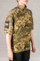 Женская тактическая форма убакс короткий рукав и штаны с карманами рип-стоп CoolMax standart Пиксель (629) , 2XL - изображение 7