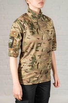 Тактична жіноча форма убакс короткий рукав та штани з кишенями ріп-стоп CoolMax standart Мультикам (626) , XL - зображення 10
