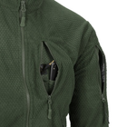 Флисовая кофта tactical olive jacket helikon-tex alpha 3xl - изображение 7