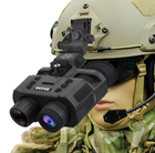 Бинокуляр прибор ночного видения GVDA 918 цифровой бинокль с креплением на голову (до 400м в темноте) - изображение 9