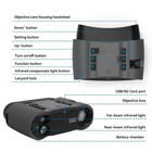 Бинокуляр прибор устройство ночного видения, цифровой бинокль BNV21 Night Vision 5х (до 500м) с картой памяти на 32 Гб - изображение 9