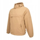 Тактична куртка анорак Brandit Summer Windbreaker, водонепроникна літня вітровка, койот 4XL - зображення 1