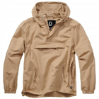 Тактична куртка анорак Brandit Summer Windbreaker, водонепроникна літня вітровка, койот XXL - зображення 3