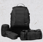 Тактический рюкзак 55L B08 Черный (t9536) - изображение 5