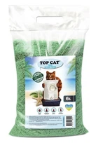 Наполнитель для кошачьего туалета Top Cat Tofu соевый с ароматом Океанская свежесть, 6л