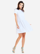 Плаття коротке літнє жіноче Awama A277 XL Біле (5902360537750) - зображення 3