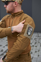 Тактическая рубашка Ubacs (Убакс) MILITARY койот рипстоп CoolPass 52 - изображение 6