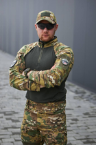 Тактическая боевая рубашка UBACS (Убакс) и кепка Мультикам, Боевая рубашка ВСУ 60 - изображение 6