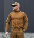 Тактическая рубашка Ubacs (Убакс) MILITARY койот рипстоп CoolPass 54 - изображение 1