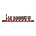 Набор ударных головок Milwaukee 3/8" 9 шт (4932480454)