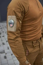 Тактическая рубашка Ubacs (Убакс) MILITARY койот рипстоп CoolPass 48 - изображение 7