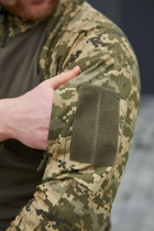 Тактична бойова сорочка UBACS (Убакс) та кепка піксель , Бойова сорочка ЗСУ 50 - зображення 4