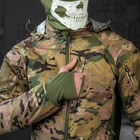 Мужская демисезонная Куртка Carrier на флисе с утепленными Рукавами и Липучками под шевроны мультикам размер L - изображение 7