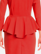 Sukienka ołówkowa damska z rozcięciem Awama A132 XL Czerwona (5902360511842) - obraz 4