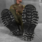 Чоловічі шкіряні Кросівки Alfa із сітчастими вставками на композитній підошві олива розмір 40 - зображення 5
