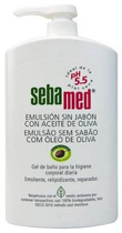 Żel pod prysznic Sebamed Liquid Wash nawilżający Olive 1000 ml (4103040905208)