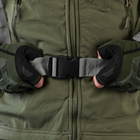 Влагозащищенный Рюкзак 25л с системой MOLLE / Походный Ранец на 5 отделений серый пиксель 25х15х42 см - изображение 4