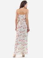 Sukienka damska w kwiaty Awama A219 XL Ecru (5902360522855) - obraz 4