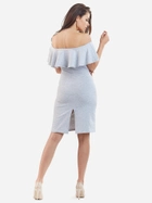 Плаття-футляр коротке літнє жіноче Awama A221 L Сіре (5902360522329) - зображення 2