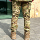 Чоловічі вологозахищені штани з кишенями мультикам розмір M - зображення 3