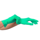 Перчатки нитриловые CEROS Fingers Green, 100 шт (50 пар), XS - изображение 2