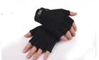 Тактические перчатки легкие без пальцев размер L ширина ладони 9-10см - изображение 1