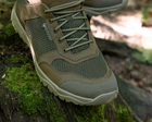 Кросівки тактичні Patriot з 3D-сіткою Olive 44 (290 мм) - зображення 11