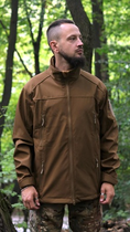 Куртка Vik-Tailor SoftShell с липучками для шевронов Coyote 50 - изображение 8