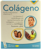 Suplement diety Eladiet Collagen Ac Hyaluronic Ac Vit C 30 szt (8420101215431) - obraz 1