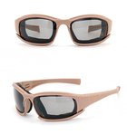 Солнцезащитные очки со сменными линзами X7 (койот) - изображение 2