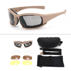 Солнцезащитные очки со сменными линзами X7 (койот) - изображение 3