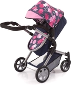 Wózek dla lalki Bayer City Neo 82 cm Blue/Pink (4003336181692) - obraz 6