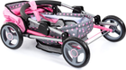 Wózek głęboki dla lalki Bayer Cosy 70 cm Pink/Grey (4003336127669) - obraz 4