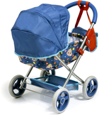 Wózek dla lalki Bayer Cosy 63 cm Blue/Red (4003336127119) - obraz 9