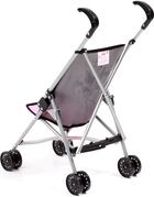 Wózek spacerówka dla lalki Bayer Buggy Dolls 56 cm Grey (4003336305661) - obraz 1