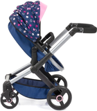 Wózek głęboki dla lalki Bayer XEO 70 cm Blue/Pink (4003336170160) - obraz 6