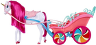 Zestaw do gry MGA Entertainment Dream Ella Candy Carriage Karoca i jednorożec 51 cm Pink (35051583318) - obraz 2