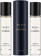 Zestaw męski Chanel Perfumy Chanel Bleu de Chanel Parfum Twist and Spray 20 ml + Wymienny wkład 2 x 20 ml (3145891071207) - obraz 1