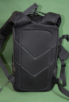 Рюкзак штурмовий Кіраса на 35 літрів кордура чорний 942 - изображение 8
