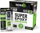 Клей NOWAX SUPER BOND епоксидний двокомпонентний прозорий 20гр (628716)