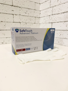 Нитриловые перчатки Medicom SafeTouch Platinum размер S белые 100 шт - изображение 1